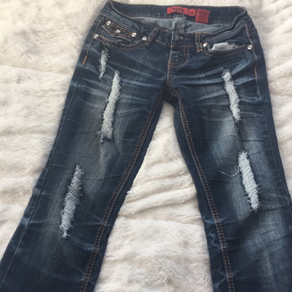 Distressed Jeans